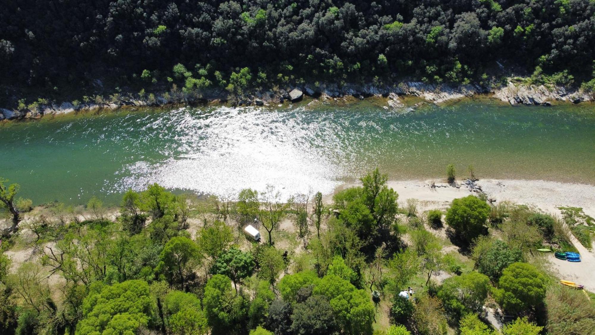 Отель Camp Des Gorges - Camping Nature Валлон-Пон-д'Арк Экстерьер фото